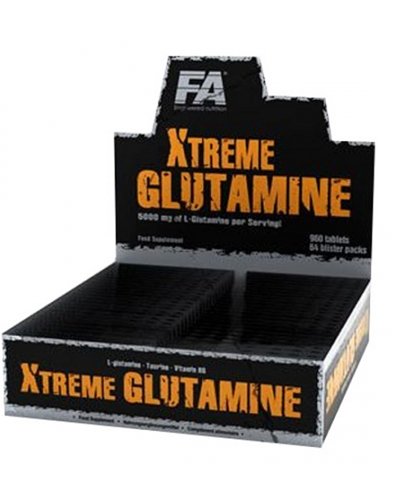 Xtreme Glutamine, 15 piezas, Fitness Authority. Glutamina. Mass Gain recuperación Anti-catabolic properties 