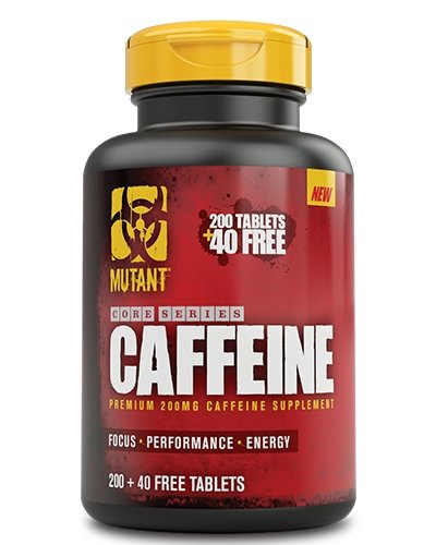 Caffeine, 240 шт, Mutant. Кофеин. Энергия и выносливость Увеличение силы 