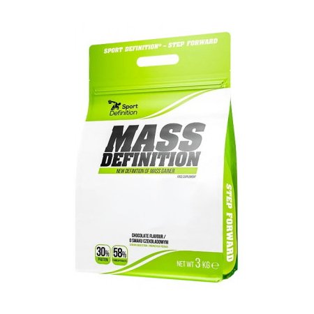 Гейнер Sport Definition Mass Definition,  3 кг Карамель,  ml, Sport Definition. Gainer. Mass Gain Energy & Endurance recovery 