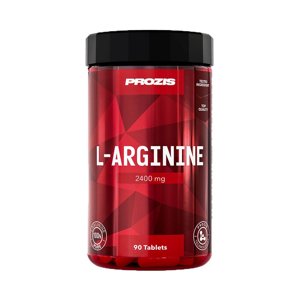 L-Arginine 2400 мг, 90 piezas, Prozis. Arginina. recuperación Immunity enhancement Muscle pumping Antioxidant properties Lowering cholesterol Nitric oxide donor 