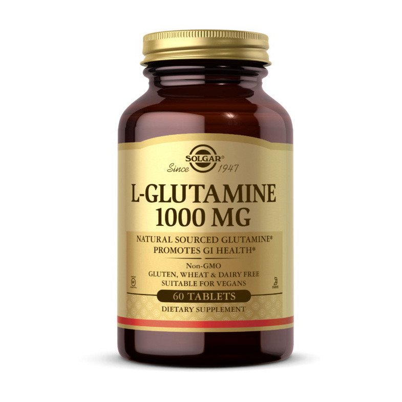 Solgar Глютамин Solgar L-Glutamine 1000 mg 60 таблеток, , 