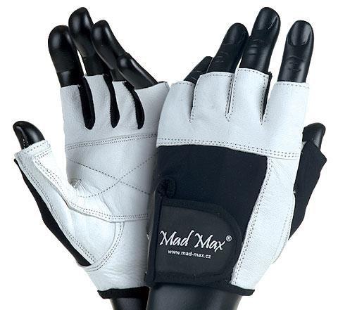 Перчатки для фитнеса и тяжелой атлетики Mad Max Fitness Workout Gloves MFG-444  Размер S, Белый,  мл, MadMax. Перчатки для фитнеса. 