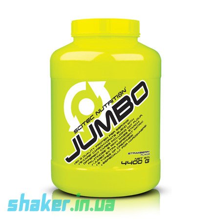 Гейнер для набора массы Scitec Nutrition Jumbo (4,4 кг) скайтек джамбо vanilla,  мл, Scitec Nutrition. Гейнер. Набор массы Энергия и выносливость Восстановление 