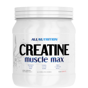 Creatine Muscle Max, 500 g, AllNutrition. Monohidrato de creatina. Mass Gain Energy & Endurance Strength enhancement 