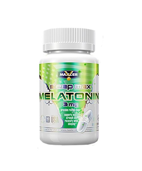 Melatonin 3 mg, 60 pcs, Maxler. Melatoninum. Improving sleep recovery Immunity enhancement General Health 