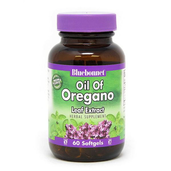 Bluebonnet Nutrition Натуральная добавка Bluebonnet Oil Of Oregano Leaf Extract, 60 капсул, , 