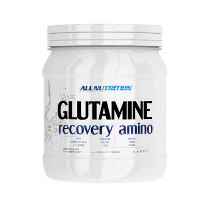 AllNutrition Glutamine Recovery Amino 500 г Апельсин,  мл, AllNutrition. Глютамин. Набор массы Восстановление Антикатаболические свойства 