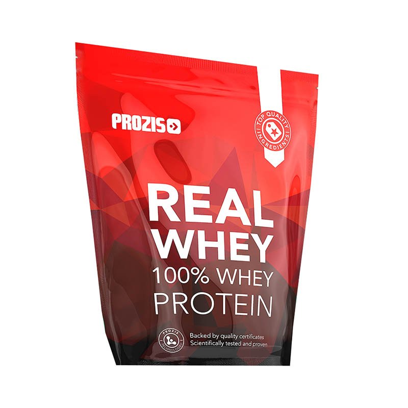 Протеин Prozis 100% Real Whey Protein, 1 кг Шоколад-фундук,  ml, Prozis. Protein. Mass Gain recovery Anti-catabolic properties 
