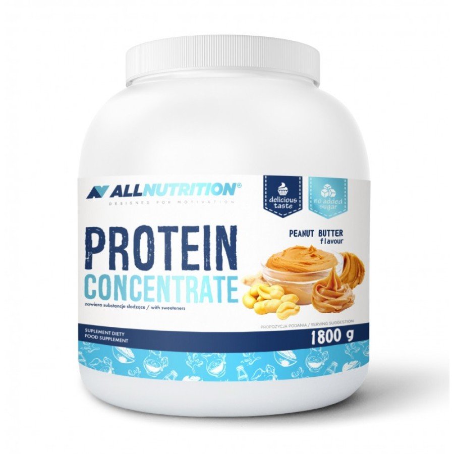 AllNutrition Протеин AllNutrition Protein Concentrate, 1.8 кг Арахисовая паста, , 1800 грамм