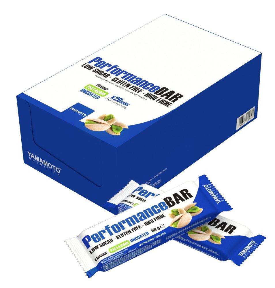 Протеиновые батончики Yamamoto nutrition Performance BAR (20 x 50 г) ямамото Chocolate,  мл, Yamamoto Nutrition. Батончик. 