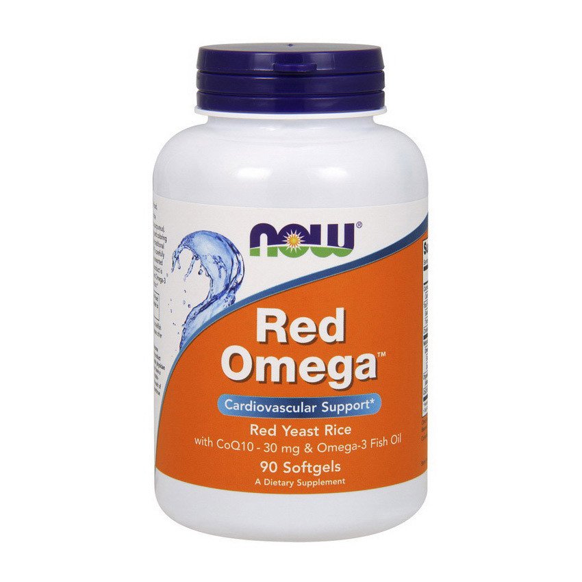 Now Омега 3 Now Foods Red Omega (90 капс) рыбий жир нау фудс, , 