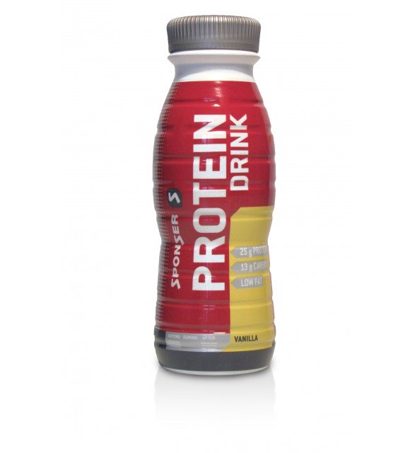 Protein Drink, 330 ml, Sponser. Milk protein. 