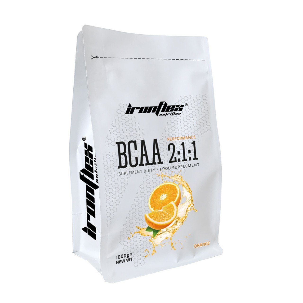 IronFlex БЦАА Iron Flex BCAA 2:1:1 1000 грамм Апельсин, , 