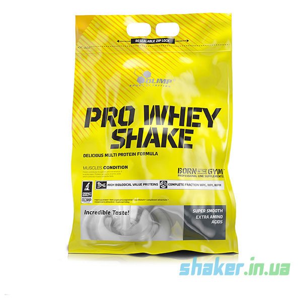 Сывороточный протеин концентрат Olimp Pro Whey Shake (2,27 кг) олимп про шейк vanilla,  мл, Olimp Labs. Сывороточный концентрат. Набор массы Восстановление Антикатаболические свойства 