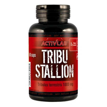 Tribu Stallion Activlab 60 caps,  мл, ActivLab. Трибулус. Поддержание здоровья Повышение либидо Повышение тестостерона Aнаболические свойства 