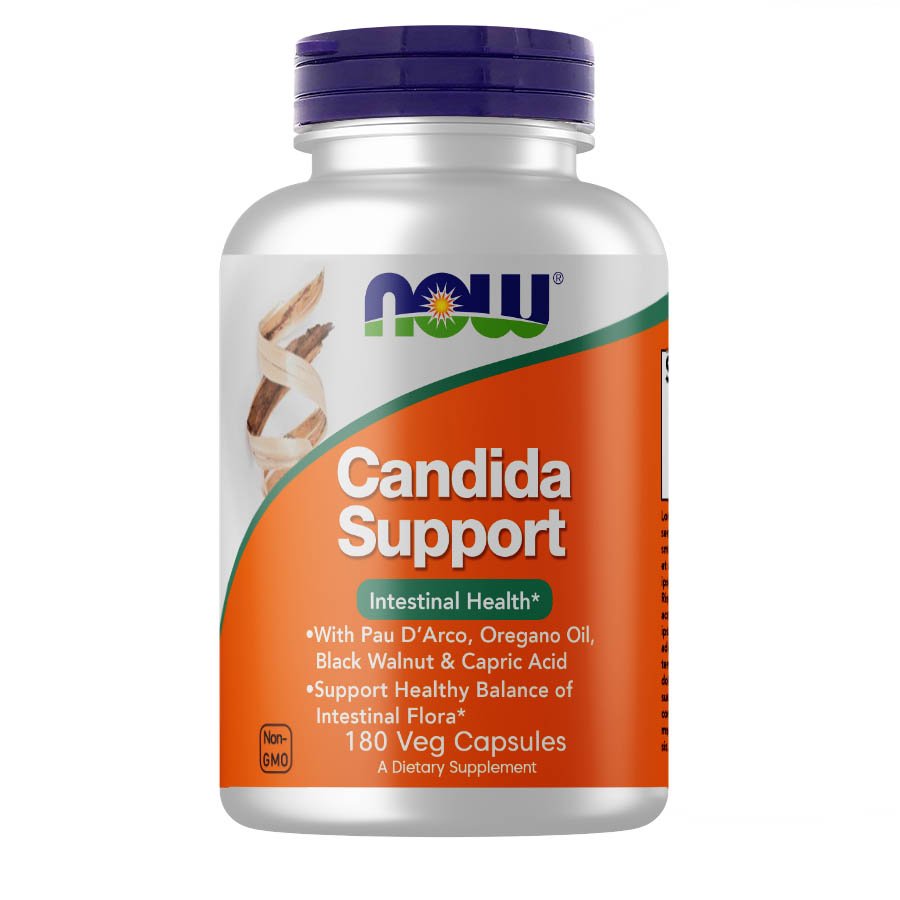 Now Натуральная добавка NOW Candida Support, 180 вегакапсул, , 