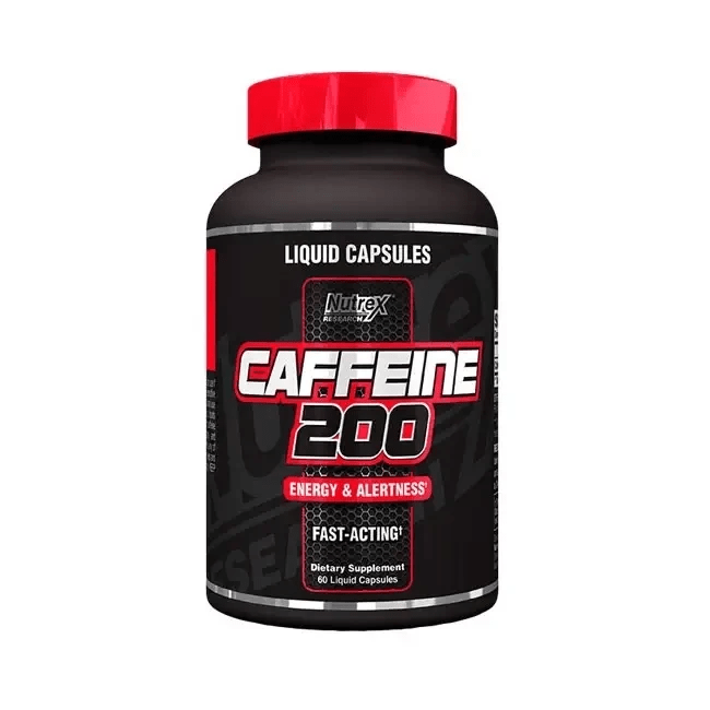 Кофеин Nutrex Caffeine 200 60 капс,  мл, Nutrex Research. Послетренировочный комплекс. Восстановление 