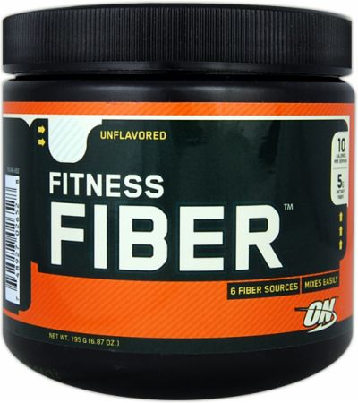 Fitness Fiber, 195 г, Optimum Nutrition. Клетчатка. Поддержание здоровья Замедление усвоение углеводов Здоровое пищеварение 