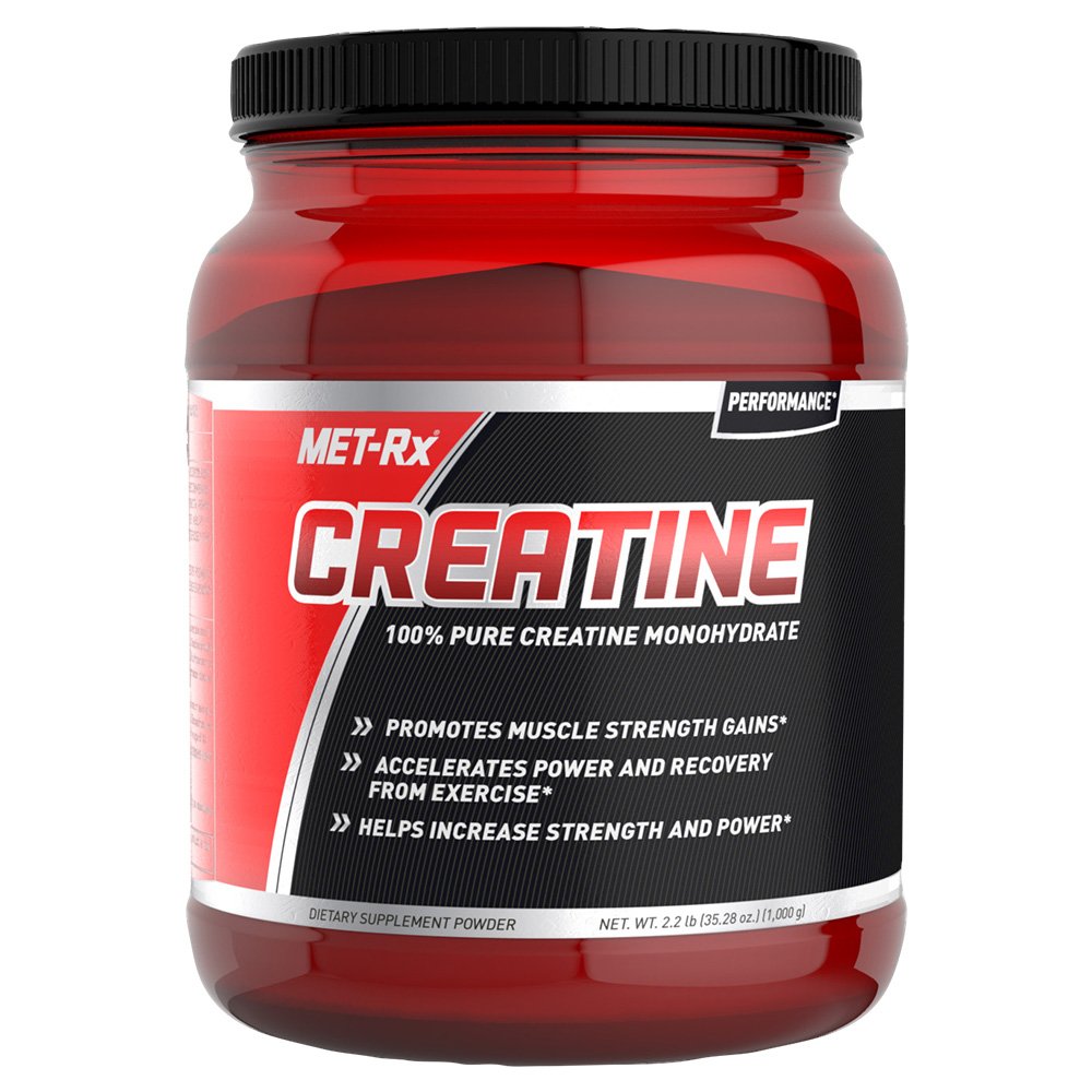 Creatine, 1000 g, MET-RX. Monohidrato de creatina. Mass Gain Energy & Endurance Strength enhancement 
