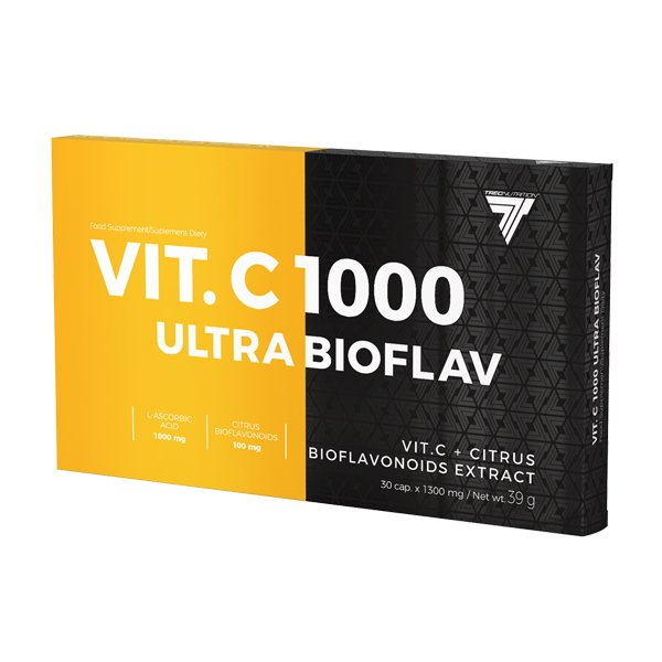 Витамины и минералы Trec Nutrition Vit.C Ultra Bioflav, 30 капсул,  ml, Trec Nutrition. Vitamins and minerals. General Health Immunity enhancement 