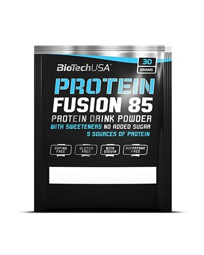Protein Fusion 85, 30 g, BioTech. Mezcla de proteínas. 
