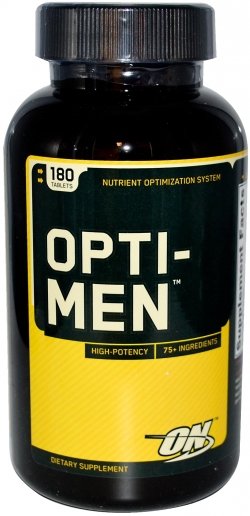 Opti Men 180 табл., 180 pcs, Optimum Nutrition. Vitamin Mineral Complex. General Health Immunity enhancement 