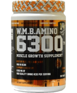 W.M.B. Amino 6300, 350 piezas, Superior 14. Complejo de aminoácidos. 