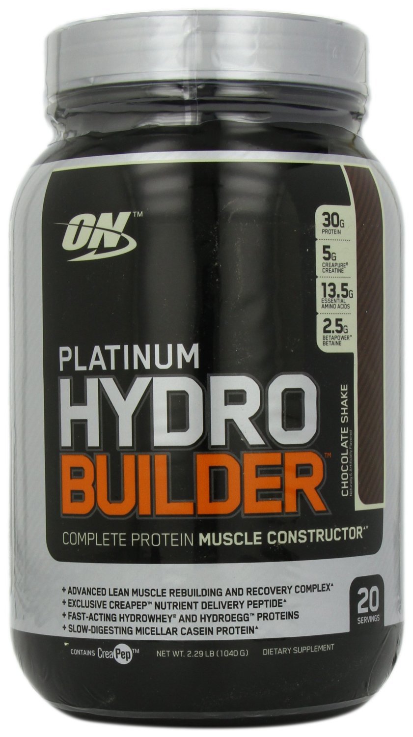 Platinum Hydro Builder, 1040 г, Optimum Nutrition. Комплексный протеин. 
