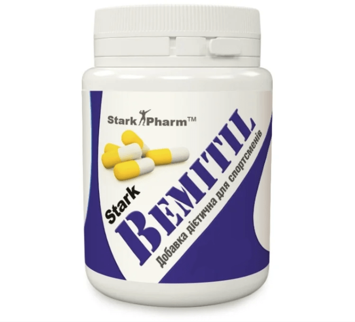 Stark Bemitil (бемитил)  250 мг (аналог Антихот) - скажи втомі - НІ! 1 капс,  ml, Stark Pharm. Post Workout. recovery 