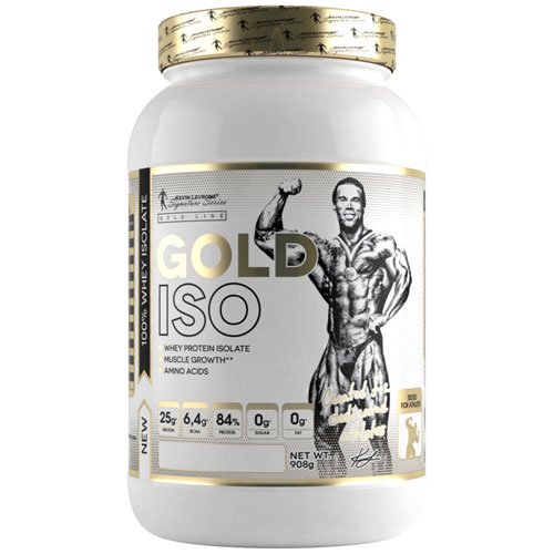 Kevin Levrone Gold Iso	 908 г Банан-персик,  ml, Kevin Levrone. Whey Isolate. Lean muscle mass Weight Loss recovery Anti-catabolic properties 
