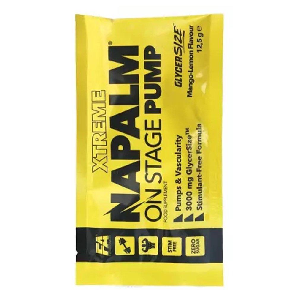 Fitness Authority Предтренировочный комплекс Fitness Authority Napalm On Stage Pump, 12.5 грамм Драконий фрукт, , 12.5 г