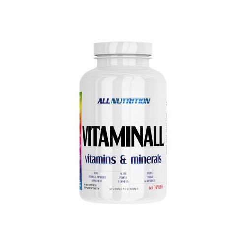 Комплекс витаминов AllNutrition VitaminALL (60 капс) алл нутришн,  мл, AllNutrition. Витаминно-минеральный комплекс. Поддержание здоровья Укрепление иммунитета 