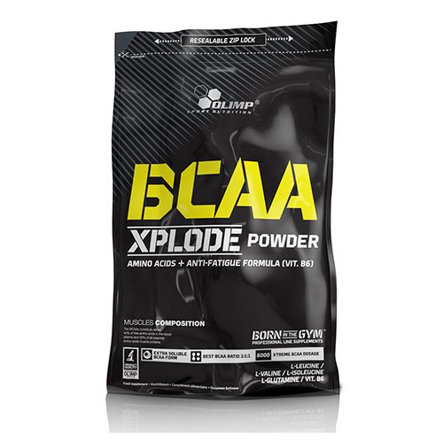 BCAA Olimp BCAA Xplode Powder, 1 кг Клубника,  ml, Olimp Labs. BCAA. Weight Loss recovery Anti-catabolic properties Lean muscle mass 
