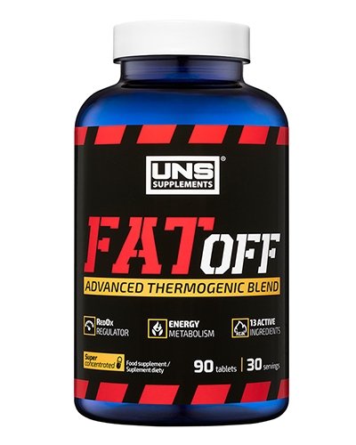 Fat Off, 90 piezas, UNS. Termogénicos. Weight Loss Fat burning 