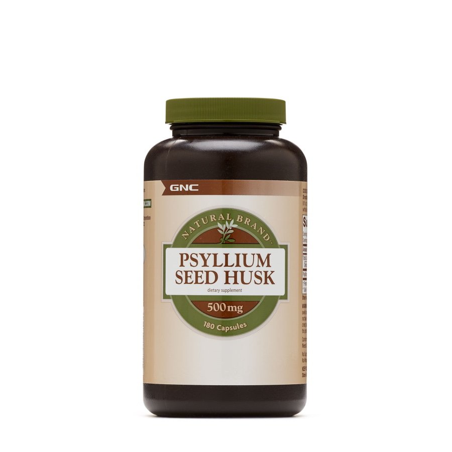 Натуральная добавка GNC Natural Brand Psyllium Seed Husk, 180 капсул,  мл, GNC. Hатуральные продукты. Поддержание здоровья 