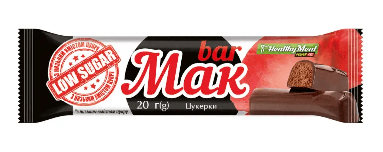 Power Pro Протеиновые конфеты Power Pro MAK BAR 20 г, , 20 г