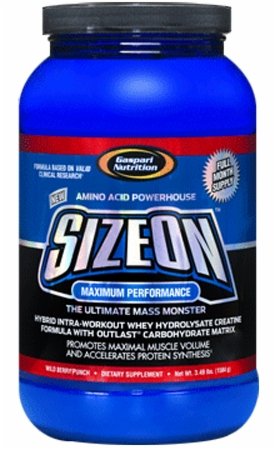 SizeOn Maximum Performance, 1584 g, Gaspari Nutrition. Special supplements. 
