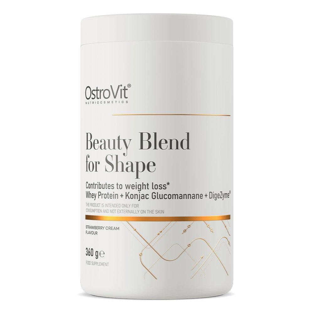OstroVit Протеин OstroVit Beauty Blend for Shape, 360 грамм Сливочная клубника, , 360 г