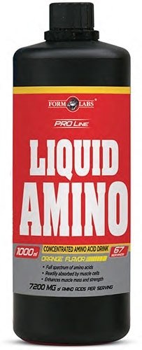 Liquid Amino, 1000 ml, Form Labs. Complejo de aminoácidos. 