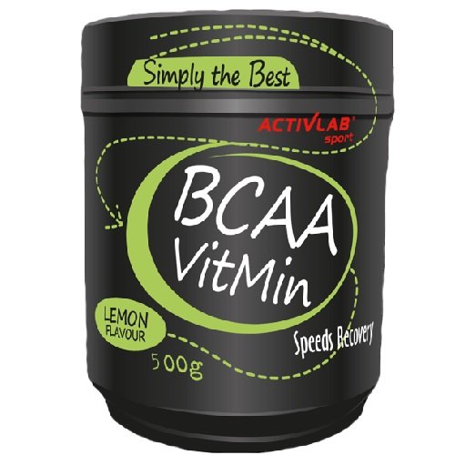 BCAA VitMin, 500 г, ActivLab. BCAA. Снижение веса Восстановление Антикатаболические свойства Сухая мышечная масса 
