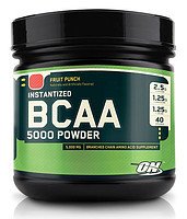 ON BCAA powder 380г - fruit punch,  мл, Optimum Nutrition. BCAA. Снижение веса Восстановление Антикатаболические свойства Сухая мышечная масса 