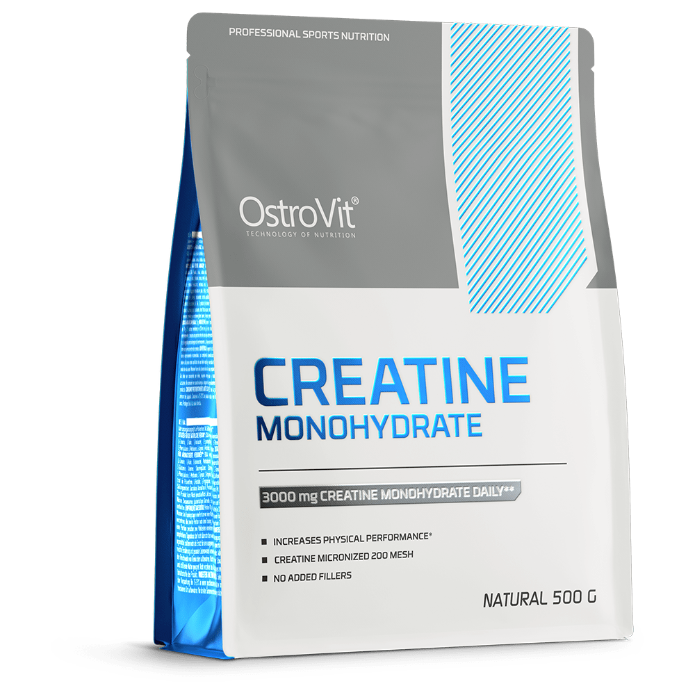 OstroVit Creatine 500 г Natural,  ml, OstroVit. Сreatina. Mass Gain Energy & Endurance Strength enhancement 