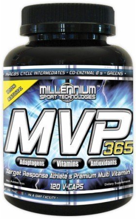 Millennium Sport Technologies   MVP365 120 шт. / 30 servings,  ml, Millennium Sport Technologies. Vitamin Mineral Complex. General Health Immunity enhancement 