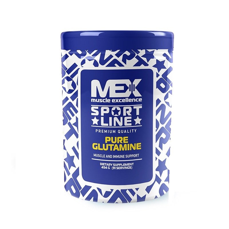 Pure Glutamine, 454 g, MEX Nutrition. Glutamine. Mass Gain recovery Anti-catabolic properties 