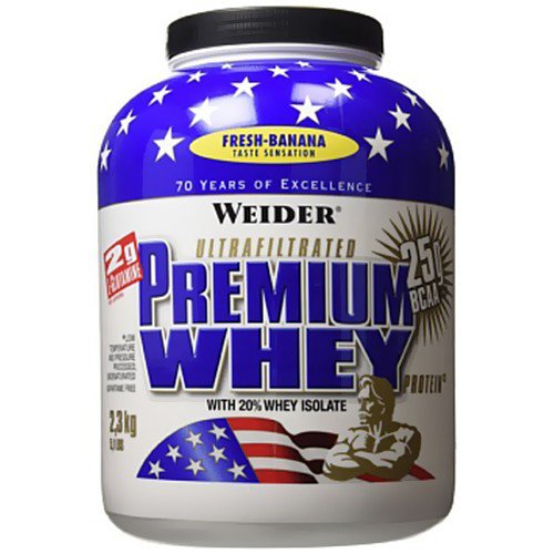 Протеин Weider Premium Whey Protein, 2.3 кг Шоколад-нуга,  мл, Weider. Протеин. Набор массы Восстановление Антикатаболические свойства 
