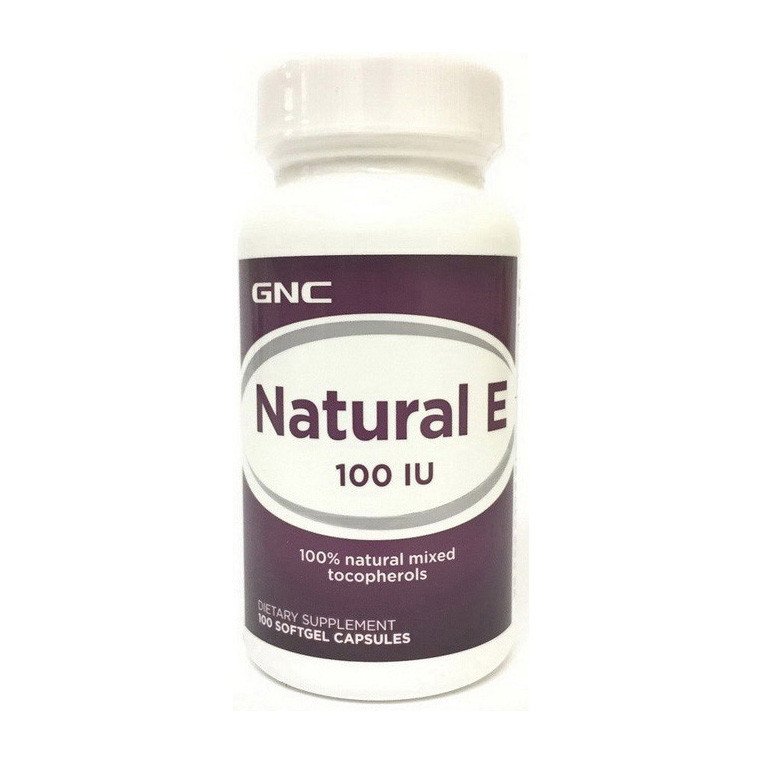 GNC Витамин Е GNC Natural E-100 100 капсул, , 