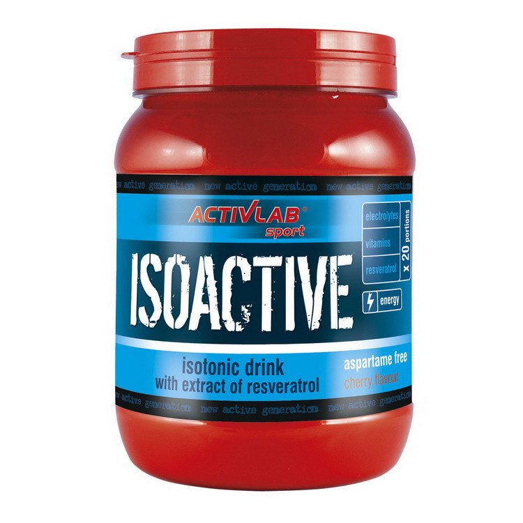 Изотоник Activlab Isoactive isotonic drink (630 г) активлаб cherry,  мл, ActivLab. Энергетик. Энергия и выносливость 