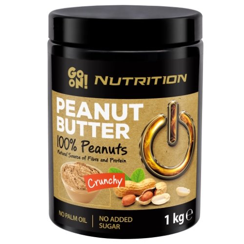 Заменитель питания GoOn Peanut butter, 1 кг (Crunchy),  ml, Go On Nutrition. Meal replacement. 