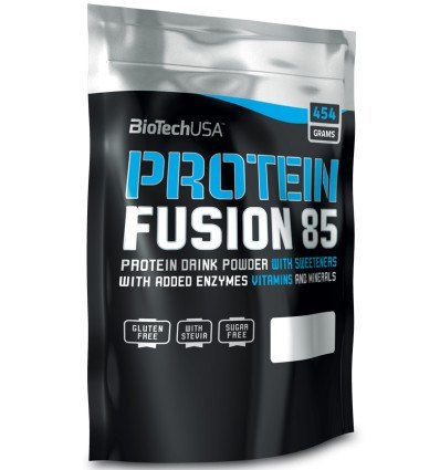 Протеин BioTech Protein Fusion 85, 454 грамм Ваниль,  мл, BioTech. Протеин. Набор массы Восстановление Антикатаболические свойства 