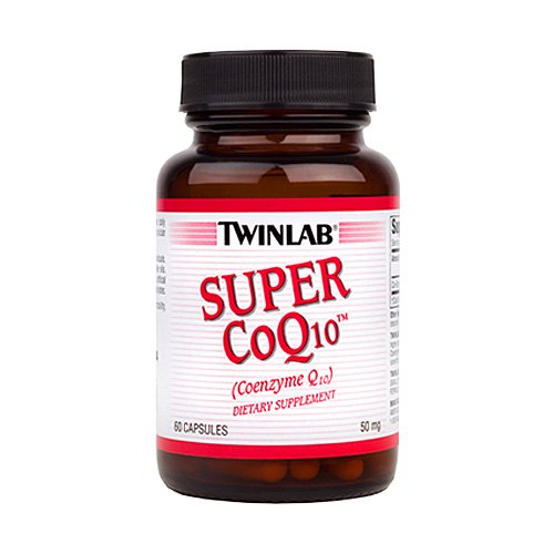 Super CoQ10, 60 шт, Twinlab. Коэнзим-Q10. Поддержание здоровья Антиоксидантные свойства Профилактика ССЗ Толерантность к физ. нагрузкам 